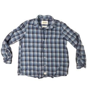 Grayson The Hero Plaid Cotton Long Sleeve Button Shirt Top 3 (M) Lightweight
